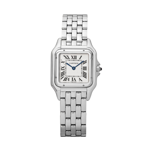 Montre en acier inoxydable Panthère de Cartier