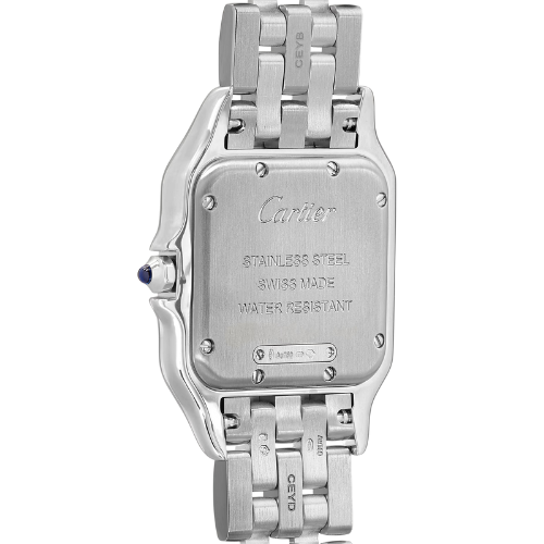 Montre en acier inoxydable Panthère de Cartier